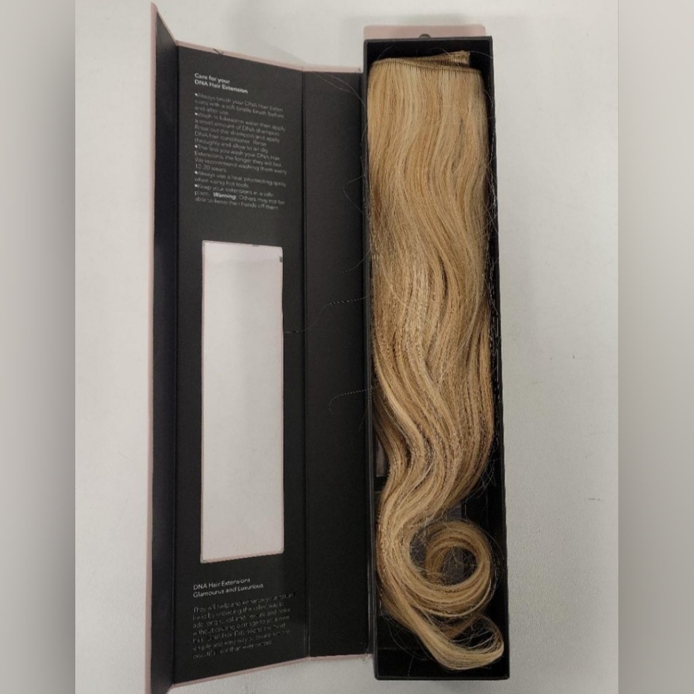 DNA Blonde Human Hair Halo